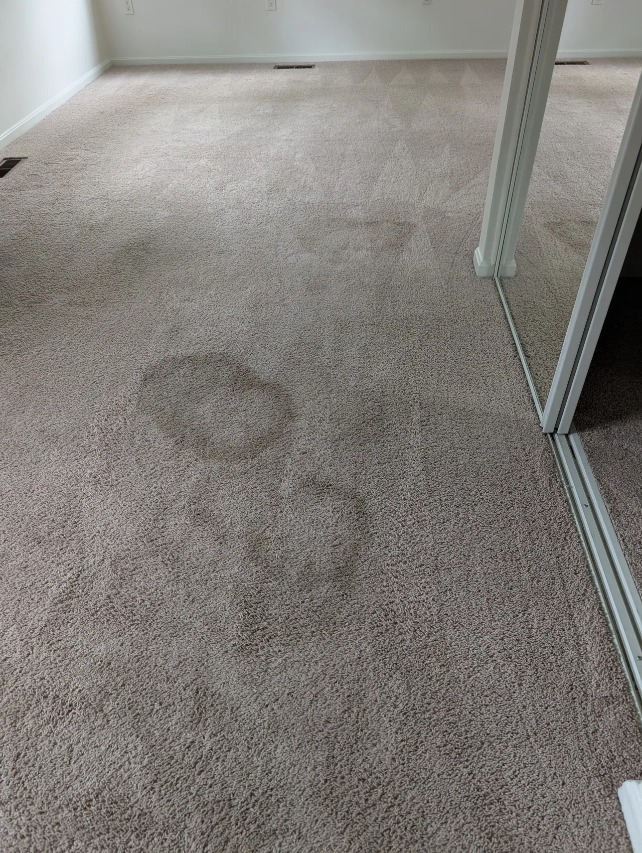 Carpet Cleaning before - Total Cleaning Service