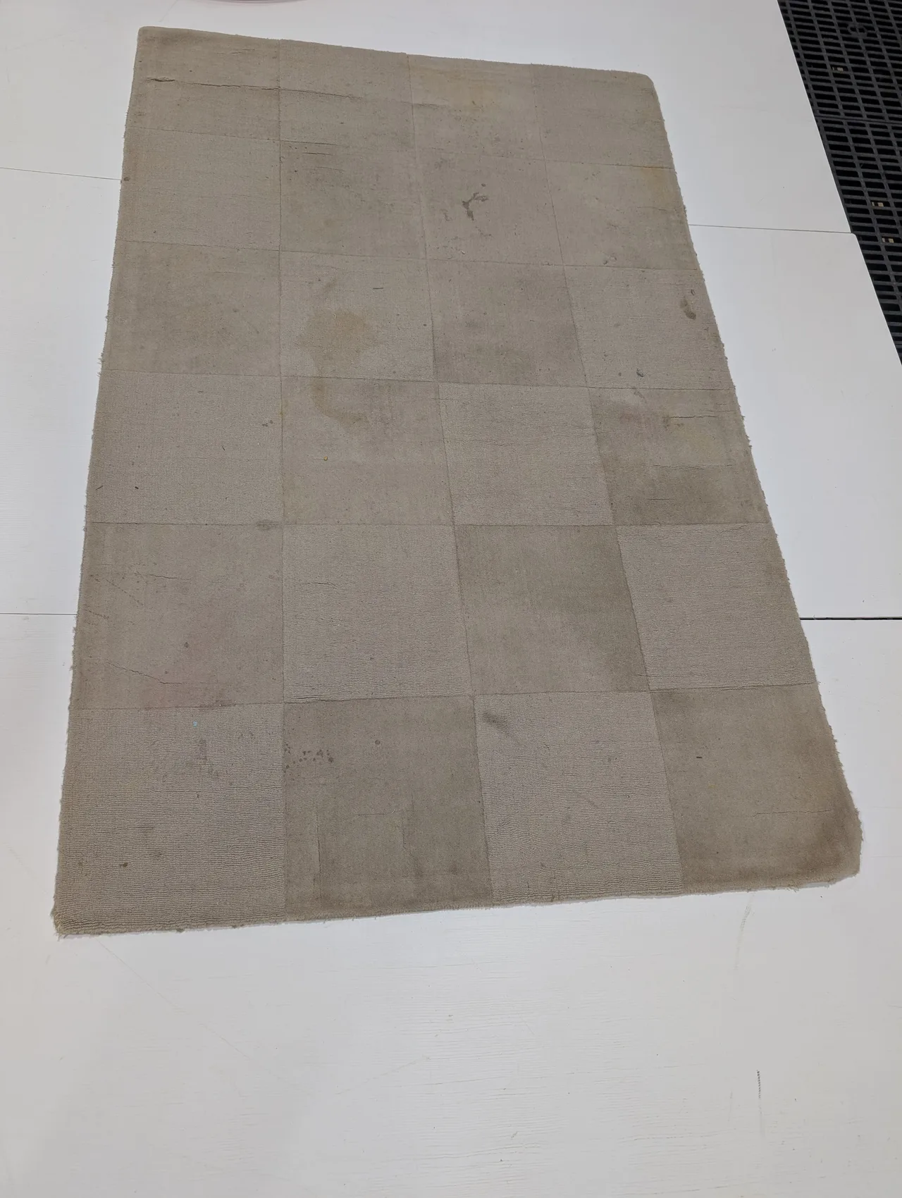 Rug Cleaning before - Total Cleaning Service