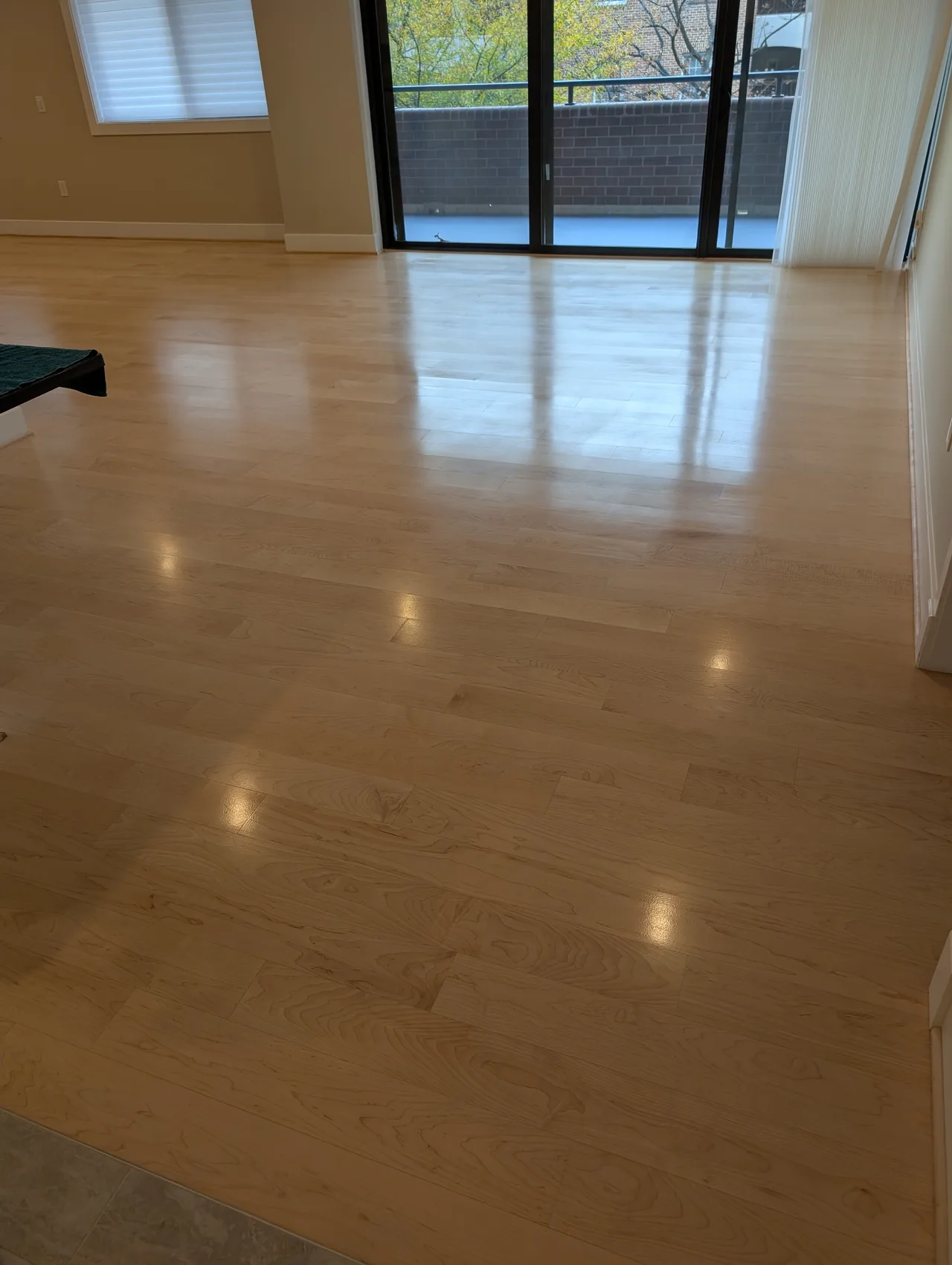 Wood Floor Cleaning after - Total Cleaning Service